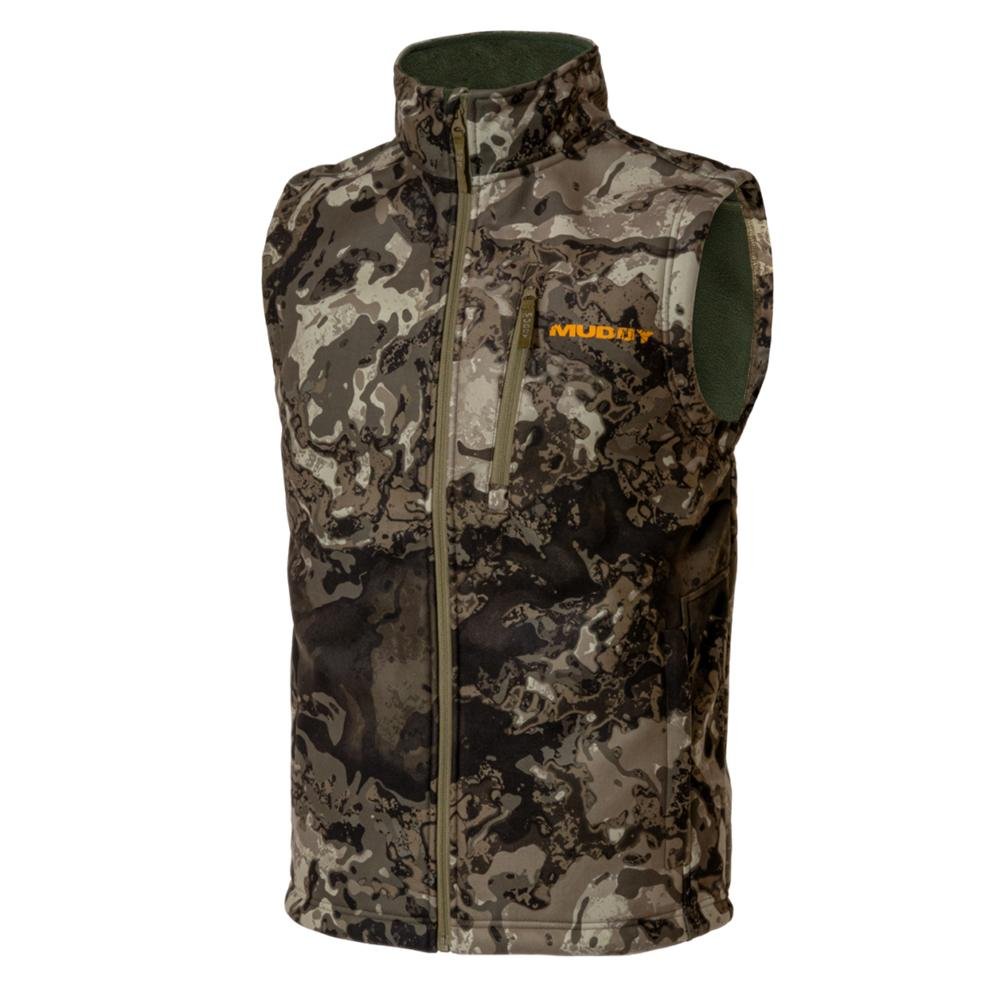 Muddy MUD-WDP-VEST-VCG-S TRX Softshell Vest Veil Canyon Grey Small - GSM Outdoors