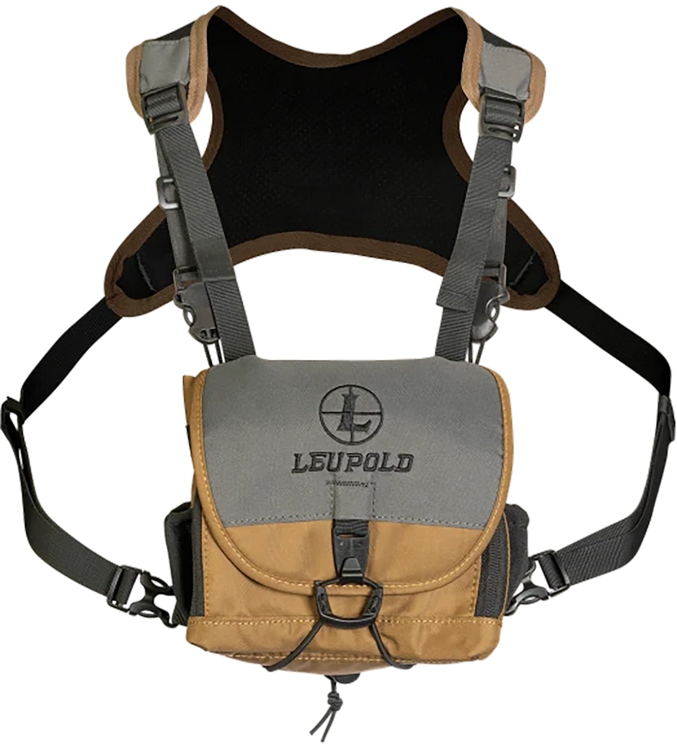 Leupold GO Afield XF Binocular Harness 600D Gray/Tan 172543 - Leupold & Stevens