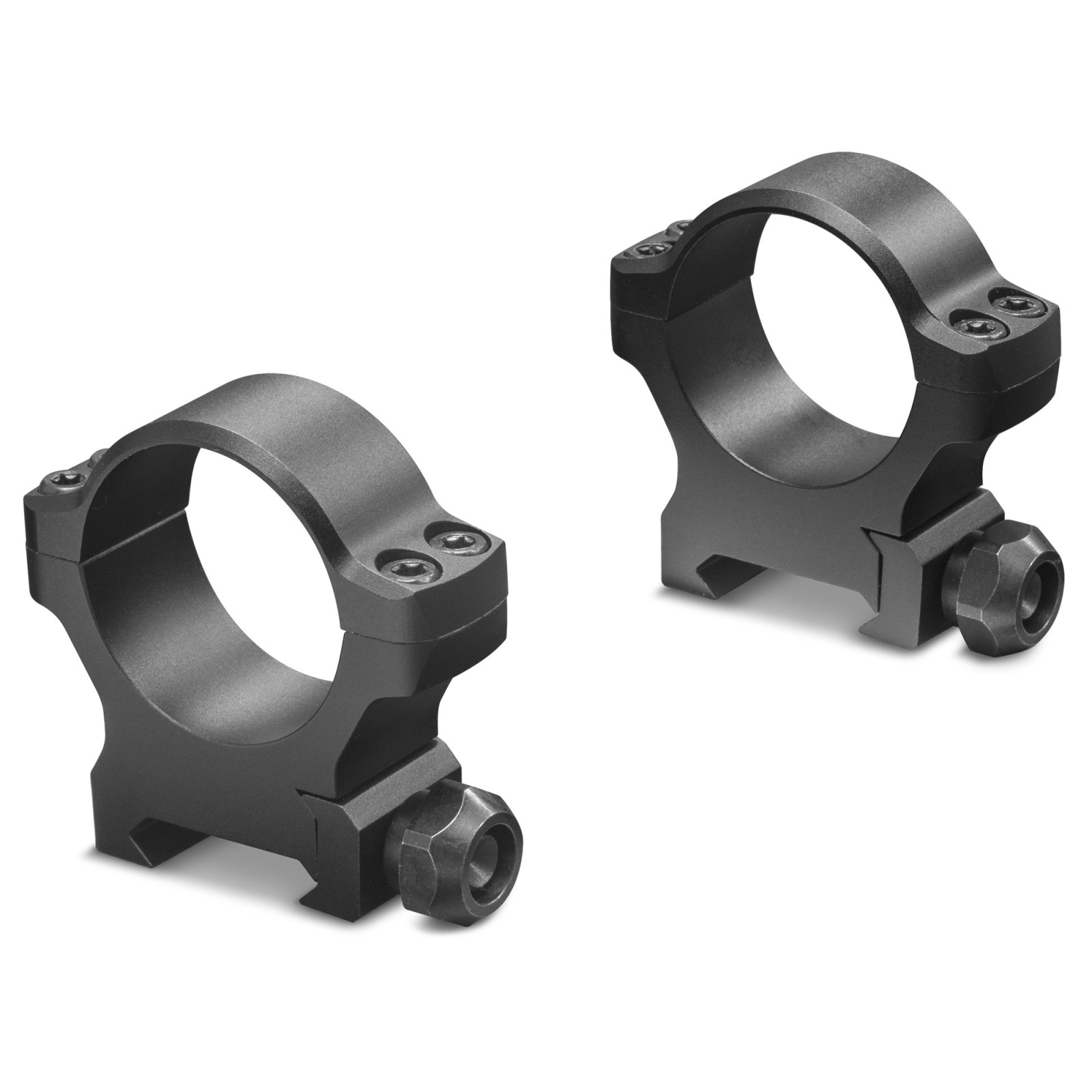 Leupold BackCountry 35mm High 7075 T6 Aluminum Cross-Slot Ring Matte Black - Leupold & Stevens - 35MM