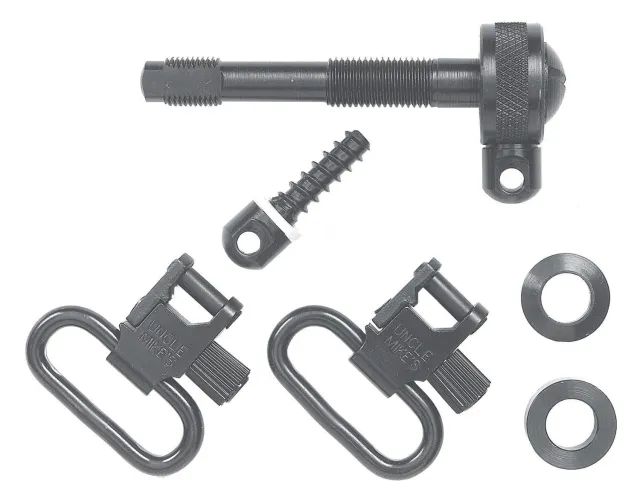 Uncle Mike's 11812 Super Swivel Remington 742 ADL Steel 1 in Black - Uncle Mike's - 1" for sale at Keys Gun Shop