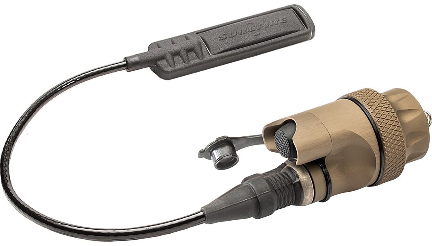 SureFire DS07-TN Dual Switch Tail Cap for Scout Light Weapon Lights Tan - SureFire
