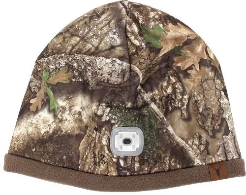 Hot Shot B04-L1RX-477 Lighted Fleece Beanie Realtree APX Rechargeable
