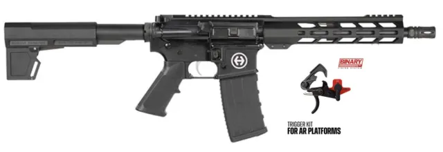 HI_POINT HP15 5.56 10.5 In, 9.5 In M-LOK, Franklin Binary, 30rd Mag - Hi-Point Firearms - 5.56 NATO