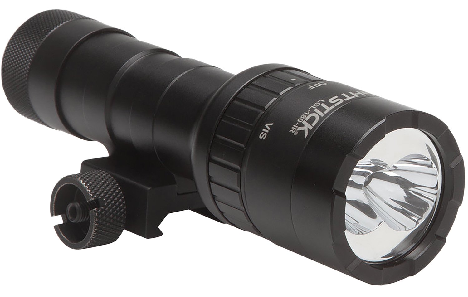 Nightstick LGL180IR Dual-Beam Long Gun Light Kit 1100 Lumens Black - NightStick - 110 LUMENS VISIBLE/ 940 NM INFRARED