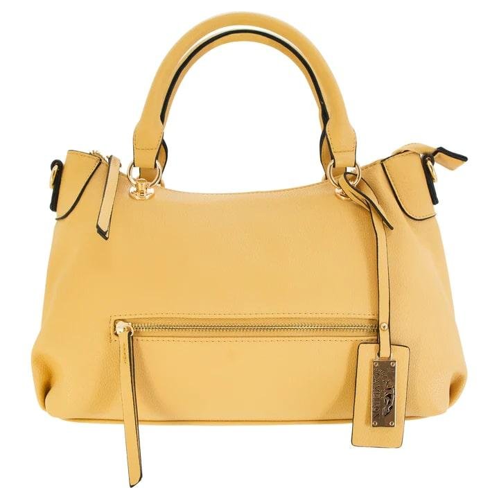 Rugged Rare 49666 Darcy Concealed Carry Handbag Biscuit Yellow - Rugged Rare