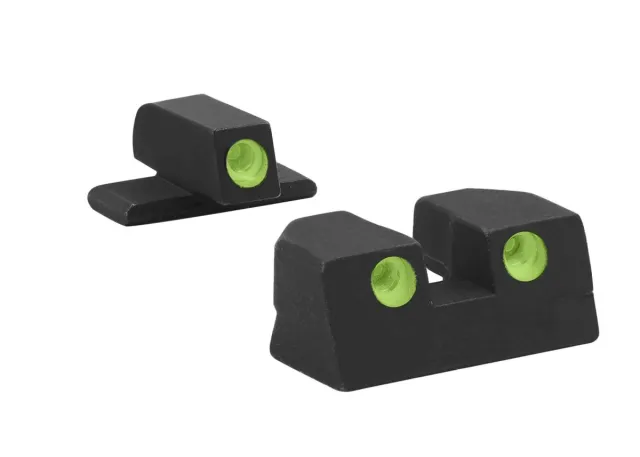 Meprolight Tru-Dot Night Sight Set Tritium Front Rear Black