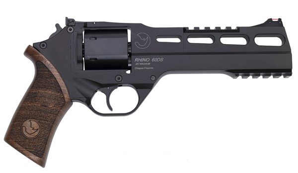 Chiappa 340.221 Rhino 60DS 357 Mag Revolver 6" Barrel Black 6Rd - Chiappa Firearms - 357 Magnum | 38 Special