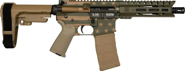 Diamondback DB15 DB15 5.56 NATO 6 M-LOK Rail/ SBA3 Brace 30+1 7 Chrome-Moly OD Green - Diamondback - 5.56 NATO
