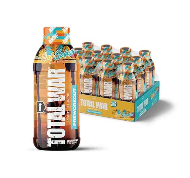 Redcon1 RC1TWRTDCS-12 Total War Ready to Drink Cali Splash 12 Pack - REDCON1
