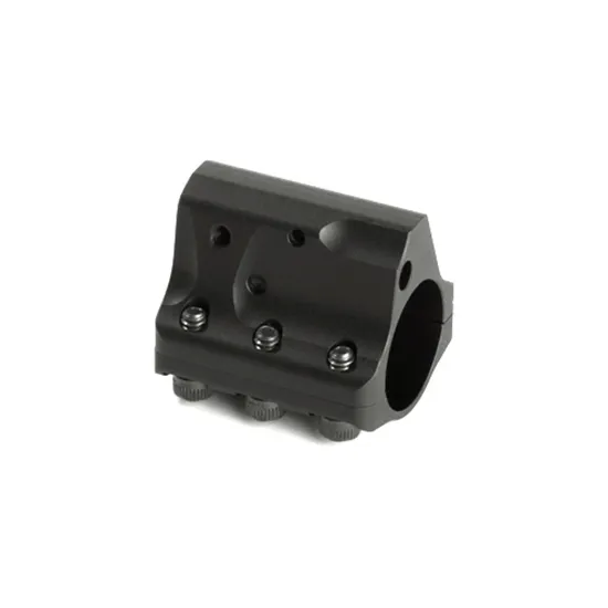 JP Enterprises GS9D Adjustable Gas Block 0.750 Bore Black 416 Stainless