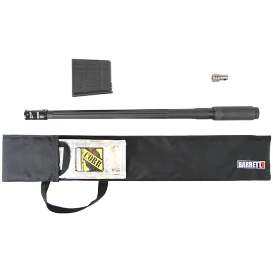Barrett MRAD Conversion Kit 308 Win Black Fluted Barrel 22" 1-in-10 Twist Magazine ZCORR Bag
