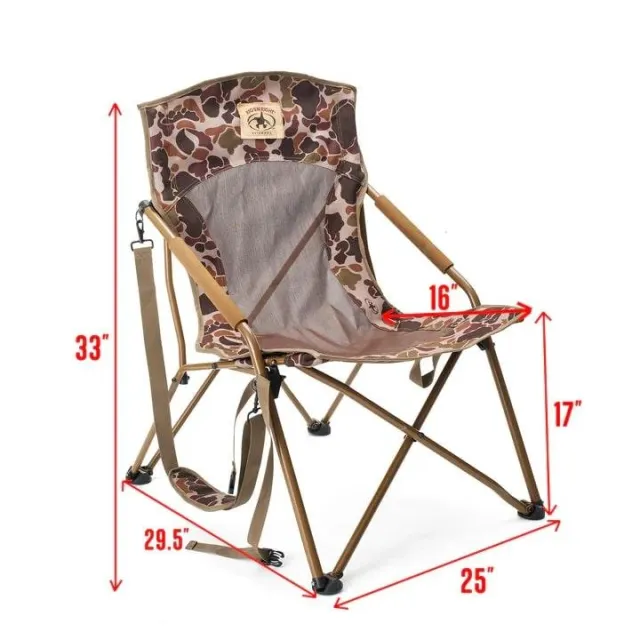 Rig Em Right Camphunter Chair Gore Optifade Marsh - AdvenTec LLC dba Rig Em Right Outdoors