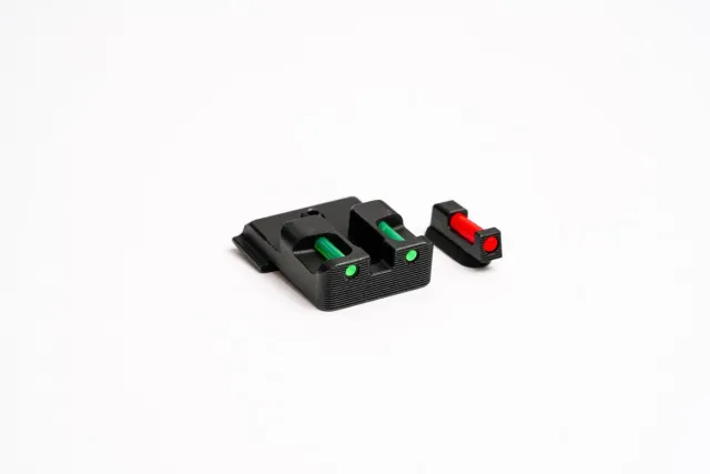 Tag Precision CZ P10 TSF TAC Fiber Optic Front/Rear Sights Black