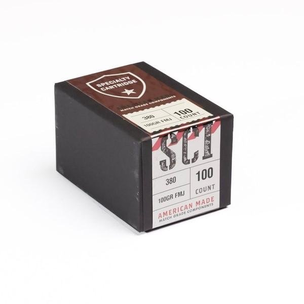ACME Specialty Cartridge .355/.380 100GR FMJ 100ct Bullets - ACME - 380 ACP