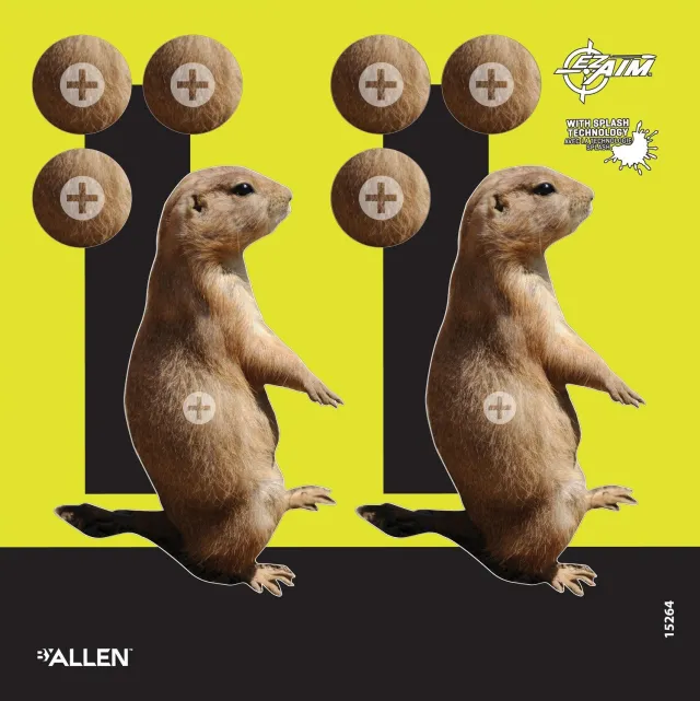 Buy Allen 15264 EZAim SplashTarget Prairie Dog 8x8 6pk online