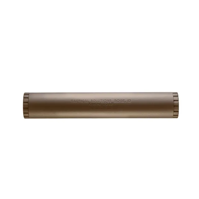 TacSol AXIOM Rimfire Suppressor 6 1/2x28 Quicksand - Tactical Solutions - 22 LR