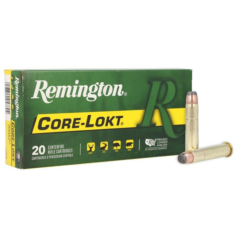 Remington Ammunition 21459 Core-Lokt Hunting 45-70 Gov 405 gr Soft Point (SP) 20 Rounds - Remington Arms Company, LLC - 45-70 Gov