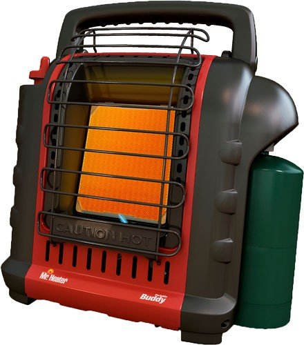 Mr. Heater F232000 Portable Buddy Heater 4,000-9,000 BTU Propane Indoor Use - Mr. Heater