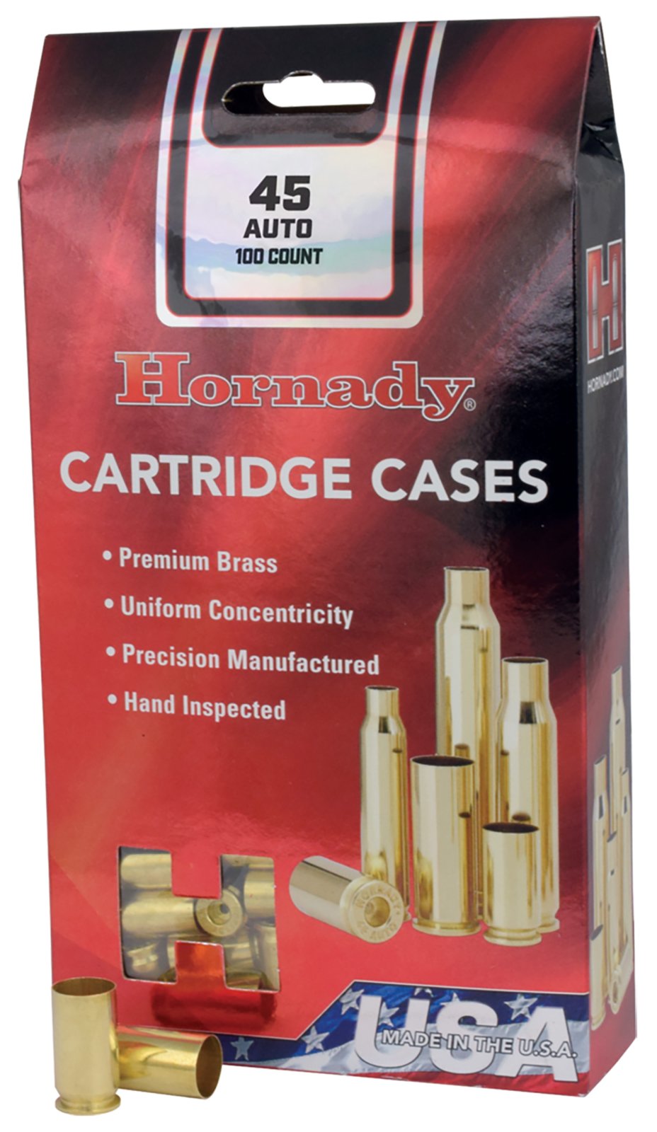 Hornady 8602 22 Hornet Unprimed Cases Brass 50 Count - Hornady