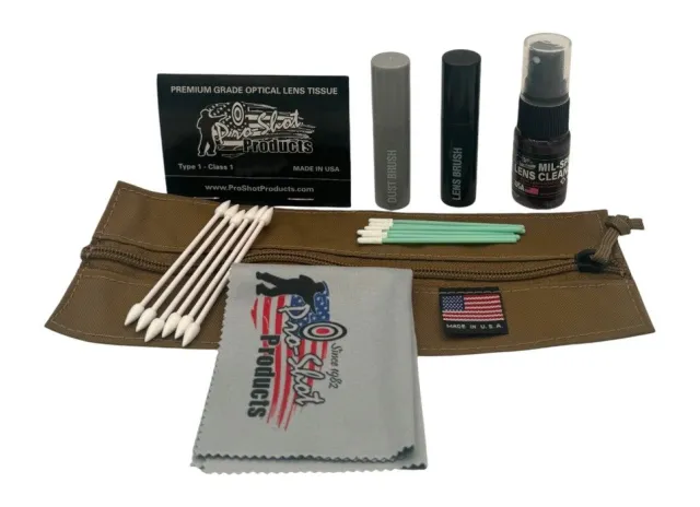 PROSHOT RUCKLCK Tactical Lens Cleaning Kit Pouch - PROSHOT