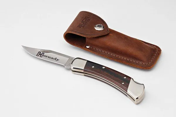 Buy Hornady 99126 Buck 110 Folding Knife 420HC Steel Blade Ebony Handle online