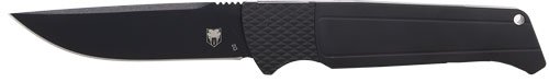Cobratec CTVIPERHRBLK Viper Auto Folder 3.12" Black/Satin D2 Blade - CobraTec Knives