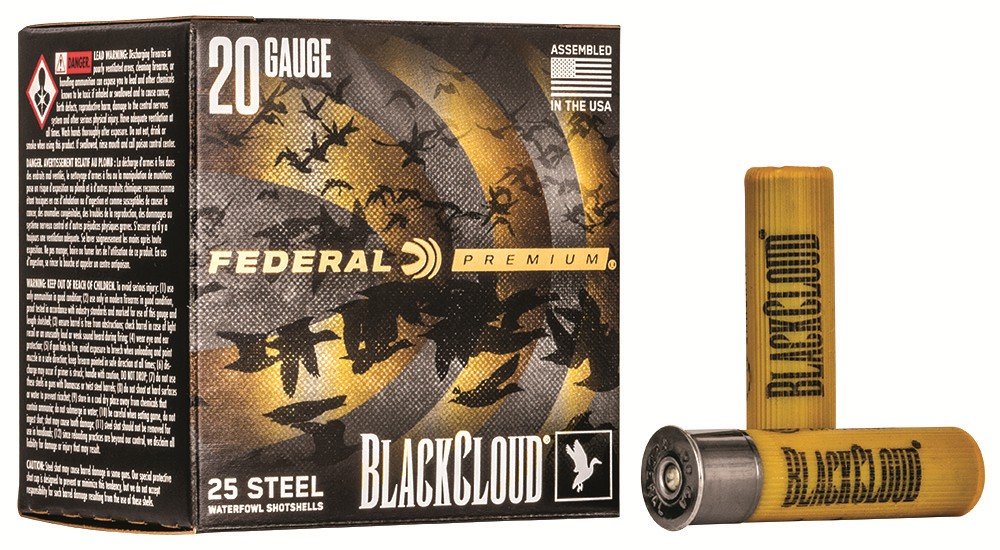 Federal Premium Black Cloud FS 20 Gauge 3 In 1 oz #2 Shot 25 Rounds - Federal Premium Ammunition - 20 Gauge
