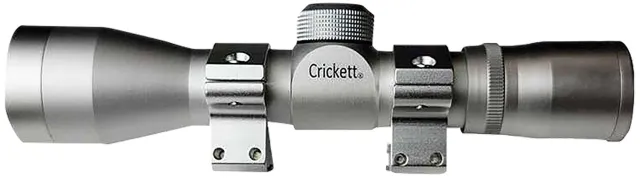 Buy Crickett KSA054S Compact Silver 4x32mm Scope with Rings online
