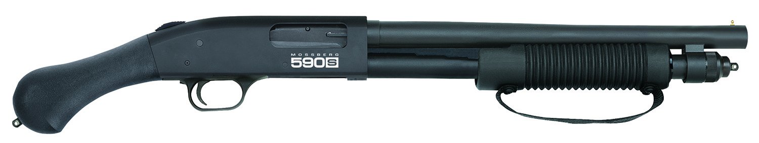 Mossberg 590S 12GA Pump Action Tactical Shotgun - Mossberg - 12GA