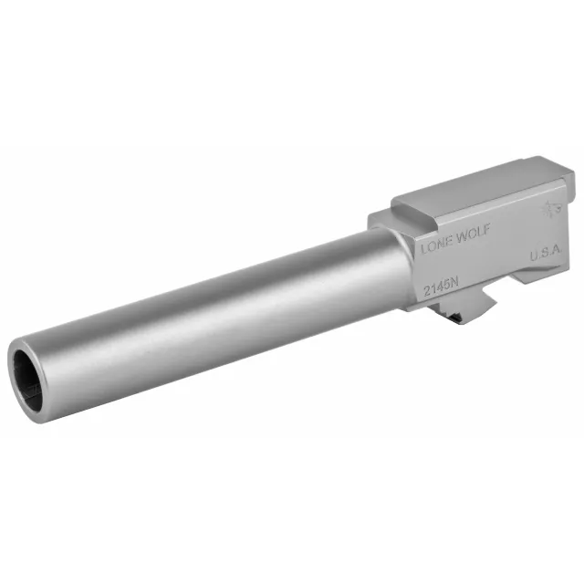 Lone Wolf LWD-2145N AlphaWolf Barrel, 45 ACP, 4.60" Matte Stainless Steel