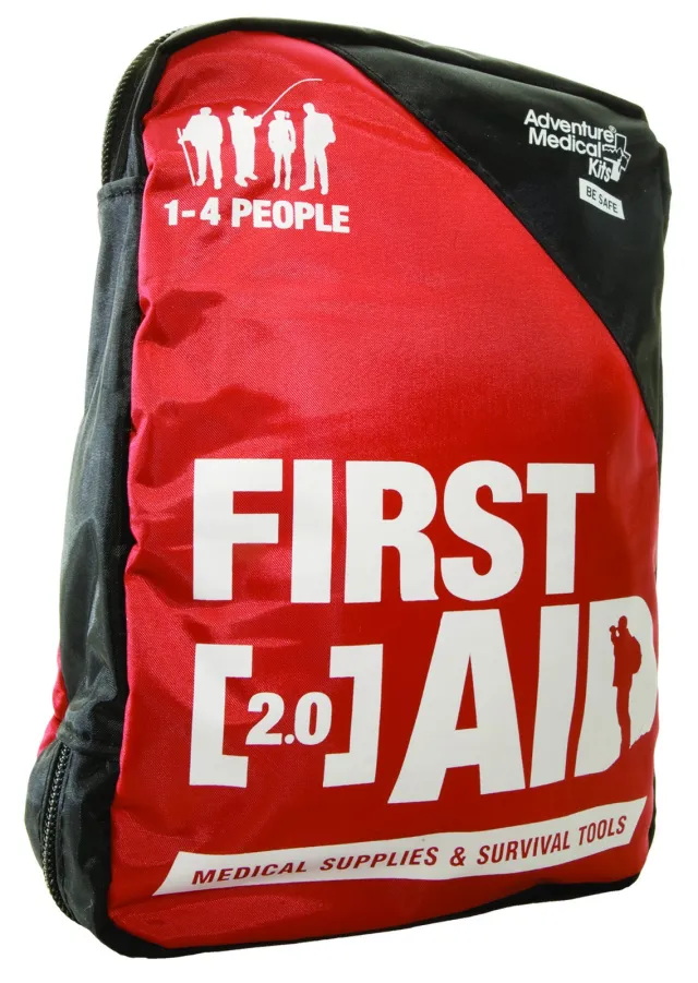 Adventure Medical Kits 01200220 First Aid Kit Black Red 1-4 People - Adventure Medical Kits