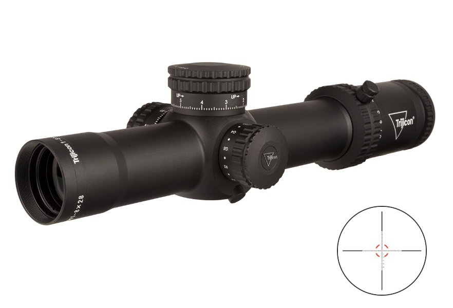 Trijicon Credo 1-8x28mm 34mm Matte Black MRAD Reticle 2900032 - Trijicon - 28MM