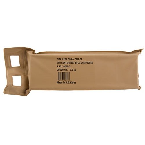 Buy PMC 223A 223 Remington 55gr FMJ BT 200 Rounds Battle Pack online