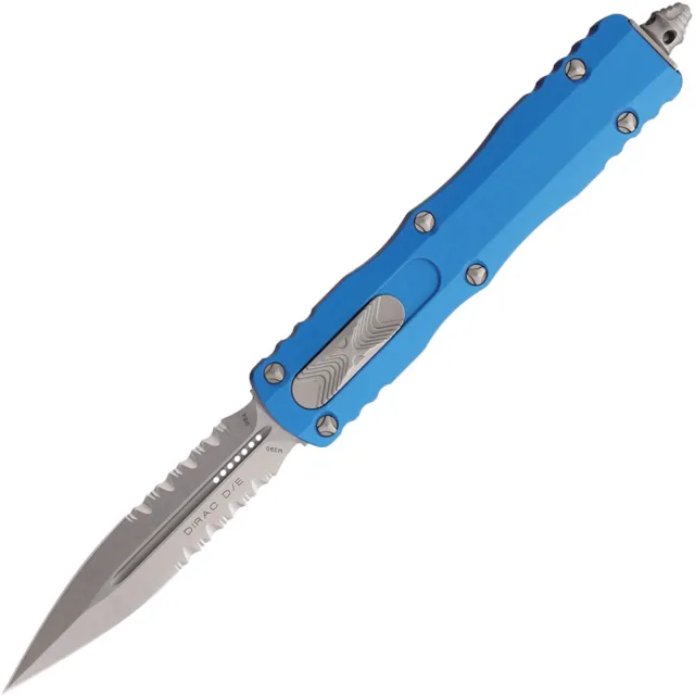 Microtech Dirac 225-11BL 2.92 In D/E S/W Blue Alu Handle - MICROTECH