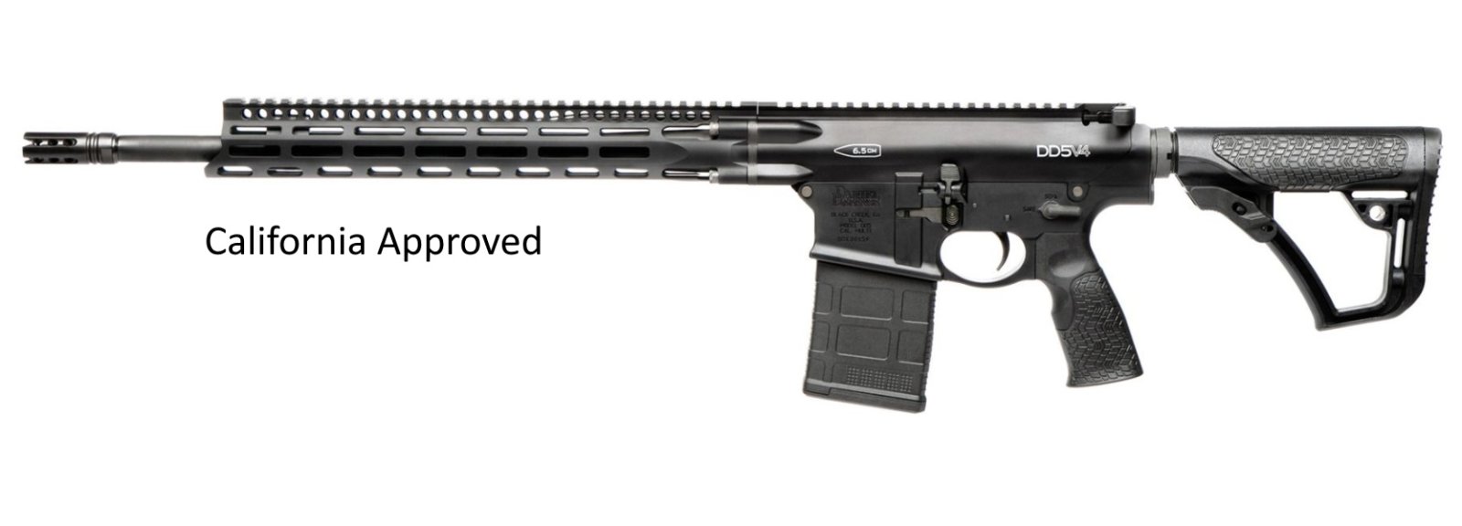 Daniel Defense 0215822207055 DD5 V4 6.5 Creedmoor 18" 10+1 CA Compliant - Daniel Defense - 6.5 Creedmoor