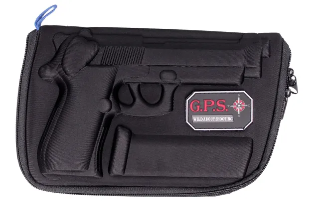G-Outdoors GPS-909PC Custom Molded Pistol Case for Beretta 92/96, Black - GPS