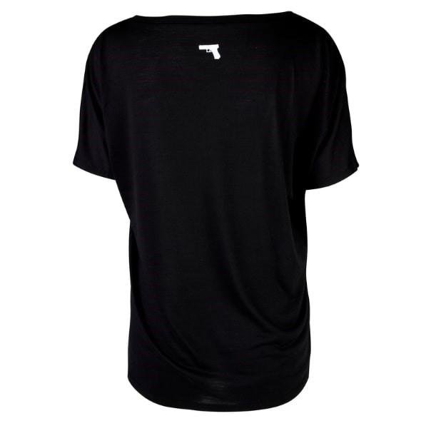Glock Girl V-Neck Short Sleeve Shirt Black L - Glock