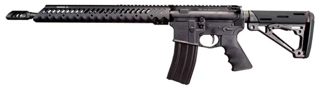 Windham Weaponry R16SFSDHHT0 WW 300 Blackout 16" 30+1 Black Hard Coat Anodized 6 Position Hogue Stock