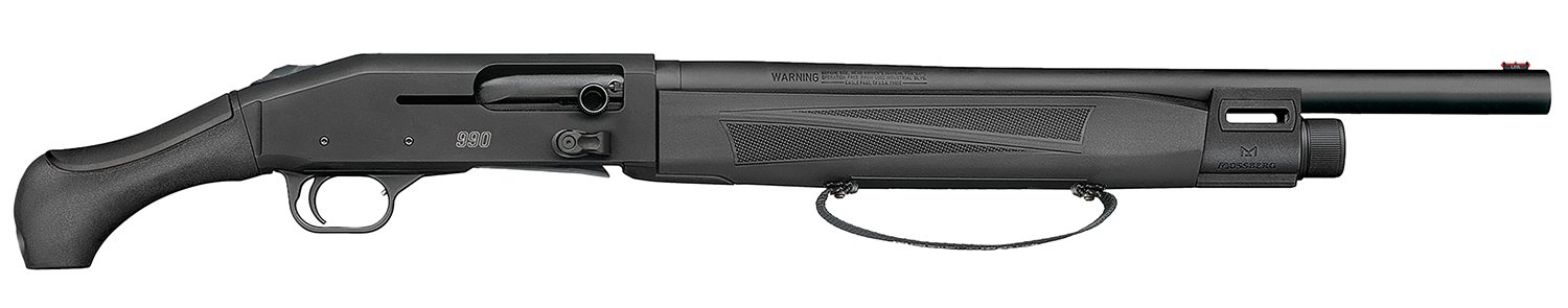 Mossberg 83002 990 AfterShock 12 Ga Semi-Auto 18.5" Matte Blued Barrel - Mossberg - 12 GAUGE