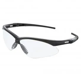 MCR Safety MP1 Memphis Black Frame Clear MAX6 Anti-Fog Anti-Scratch