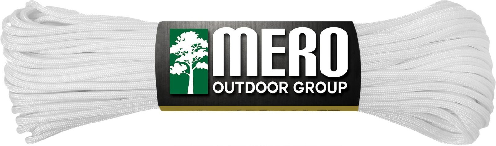 Mero 550 Paracord - 100' 550 lb White - E.L. Wood Braiding Co. Inc.