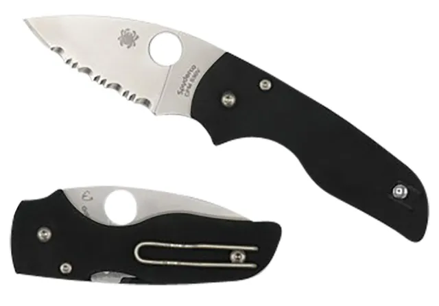 Buy Spyderco C230GP Lil' Native 2.47" S30V Black G10 Knife online