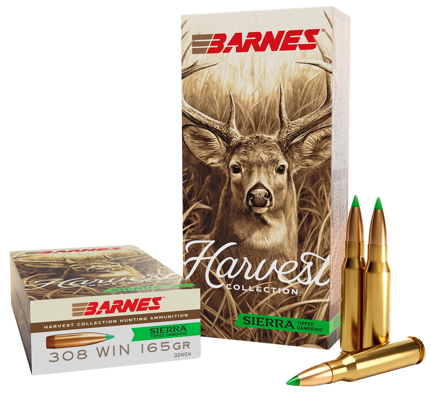 Browning Harvest 32404 .308 Win 165Gr Sierra Tipped GameKing 20/Box - Browning - 308 Win