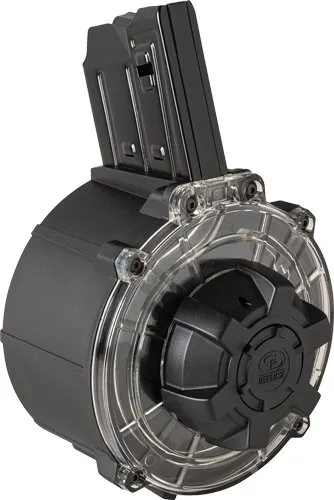 Charles Daly AR12S 20 Round Black Shotgun Drum Magazine - 12 Gauge - Charles Daly - 12 GAUGE