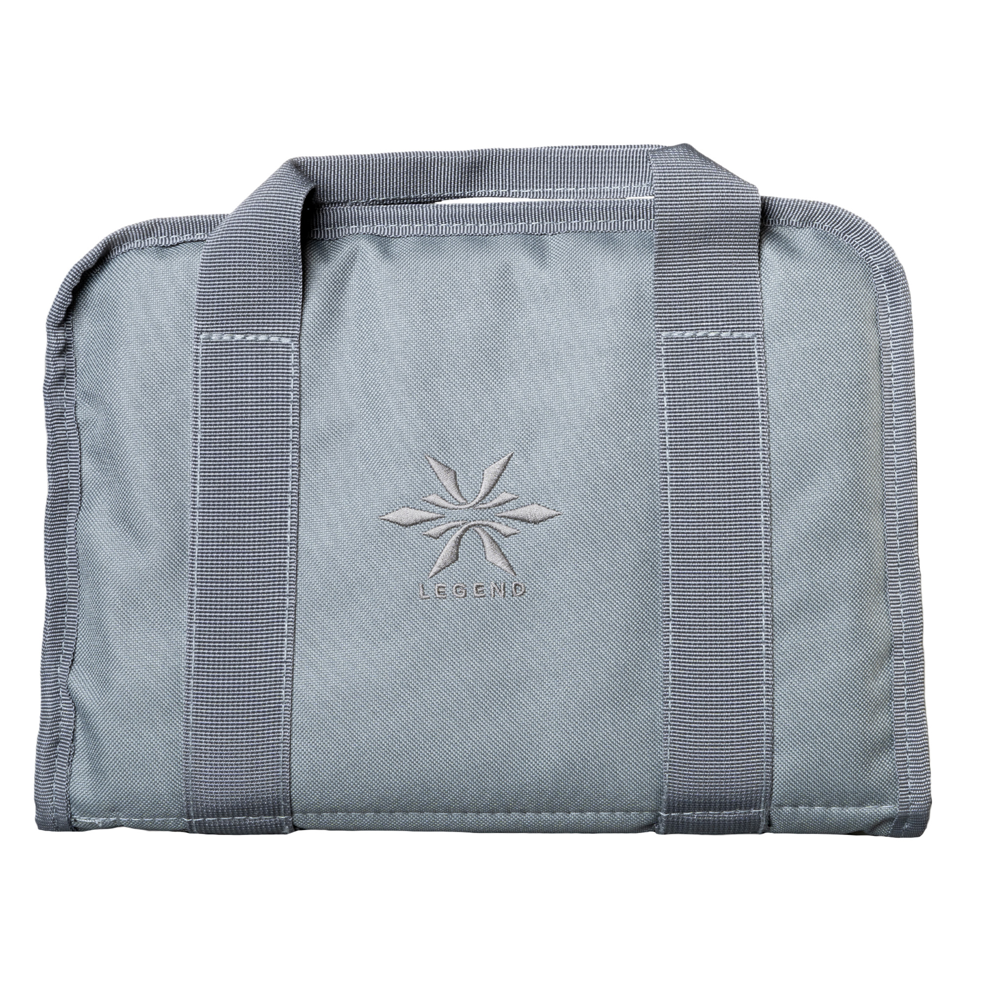 Pegasus PEG100-SG Tactical Pistol Case, Polyester, 12.5"x1.5"x8", Gray - Legend Outdoor Gear