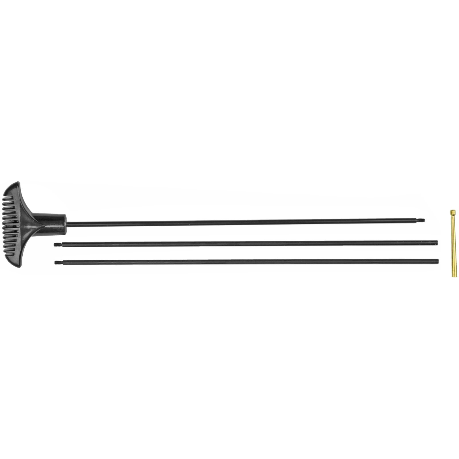 Hoppe's 3 Piece Rifle Cleaning Rod .17 Caliber 33" Steel 5x40 Thread - Hoppe's - .177