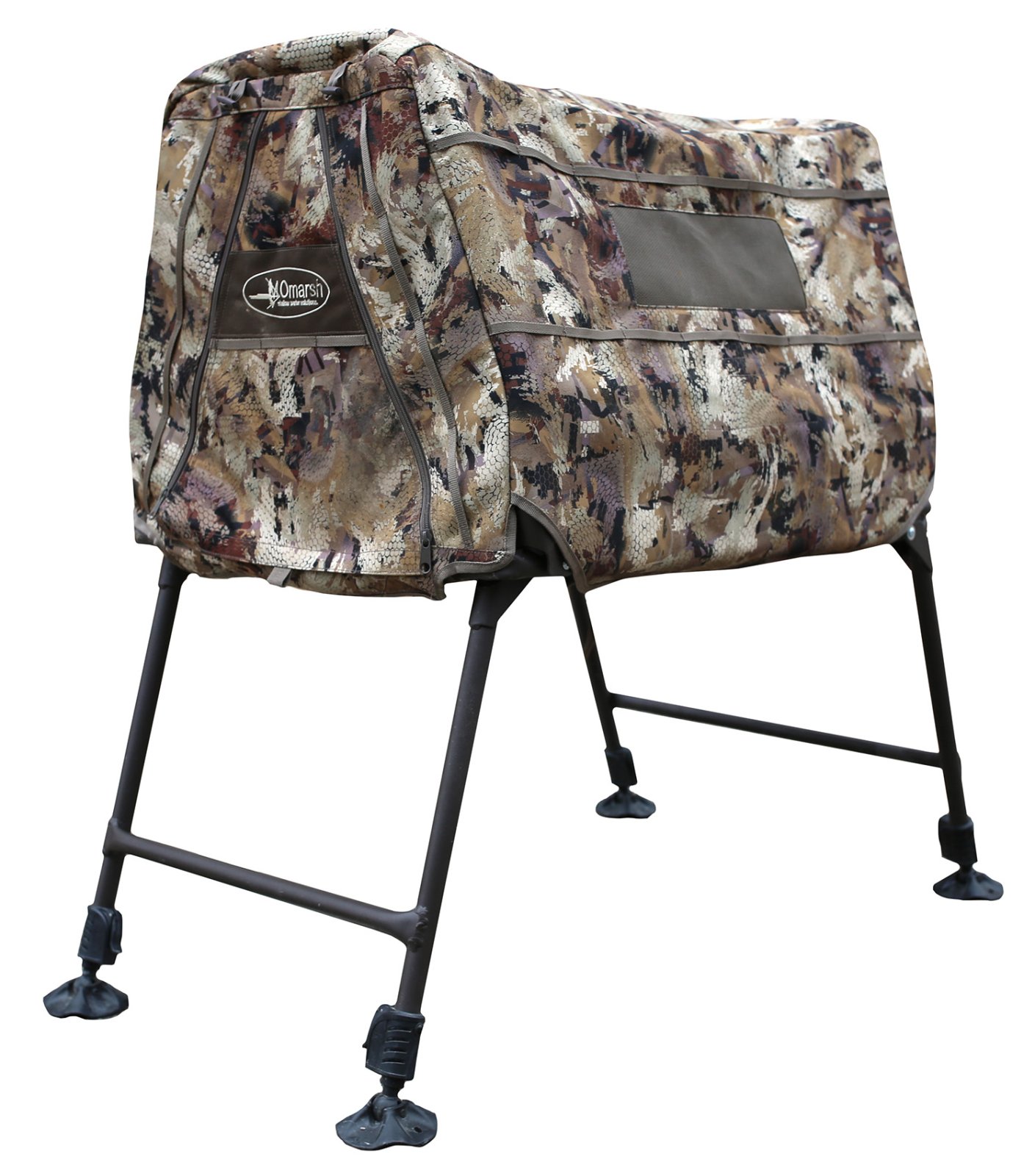 MOmarsh 34018 Invisi-Lab Dog Blind Optifade Marsh Camo 17 lbs - MOMARSH