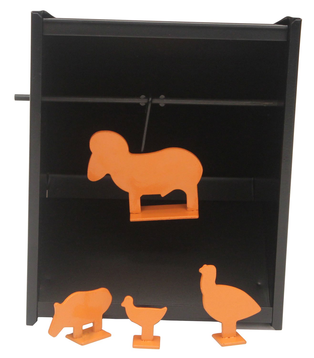 Beeman 2085 Pellet Trap Steel Orange Airgun Metal Targets - Bee Stinger - 7.75" X 9.25" X 7.75"