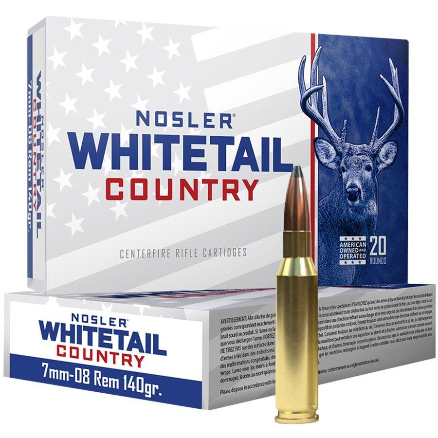 Buy Nosler 40115 7mm-08 Rem 140gr SB SP Bullets 20/Box online