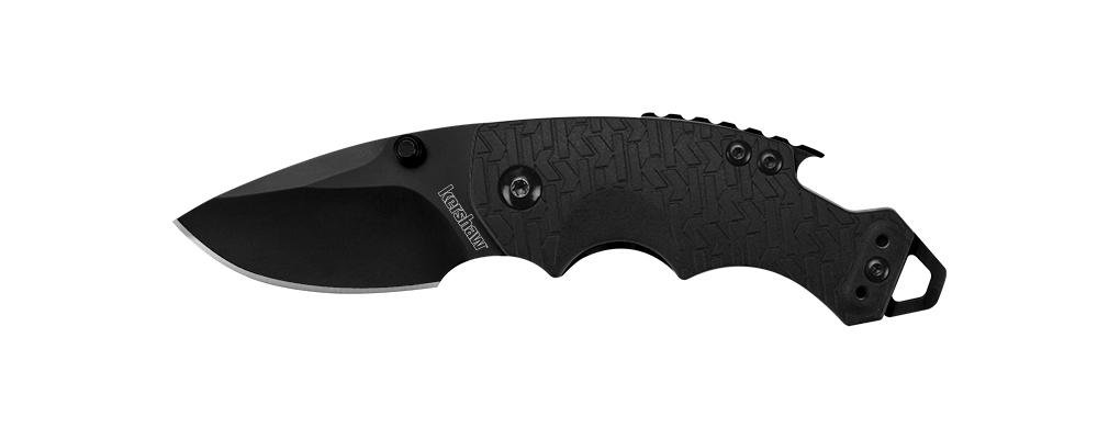 Kershaw 8700BLK Shuffle 2.4" Folding Knife Black Oxide 8Cr14MoV Blade - Kershaw